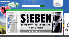 Desktop Screenshot of genuss7.de